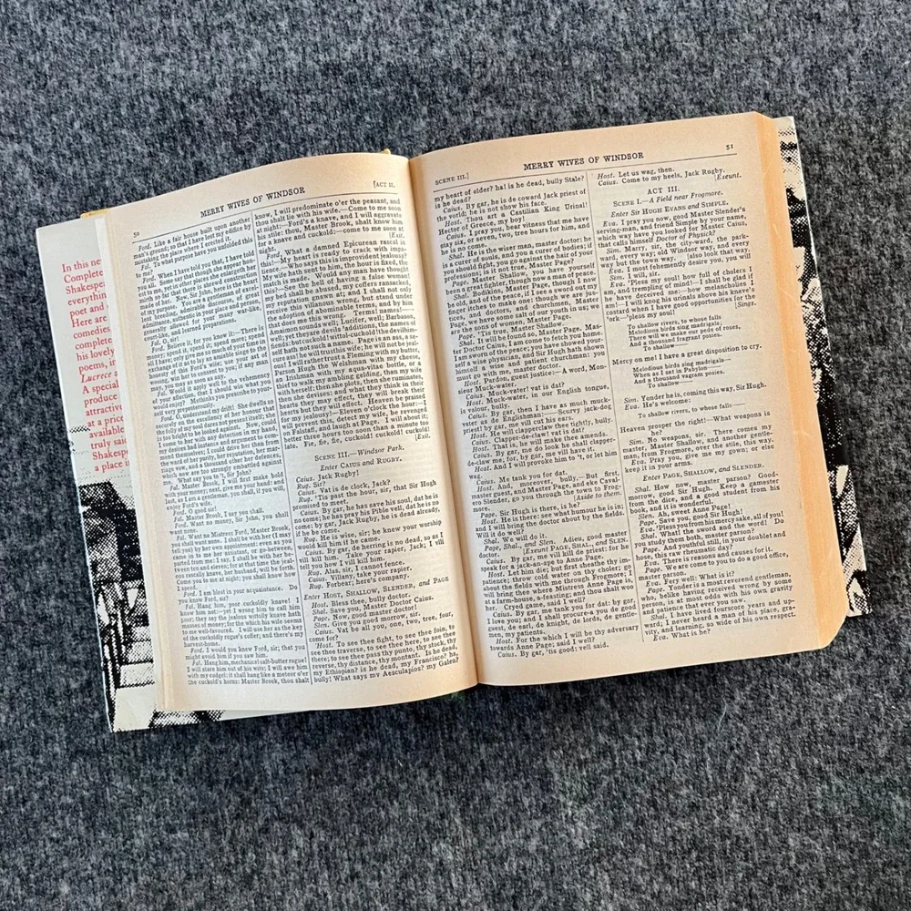 Vintage William Shakespeare Book